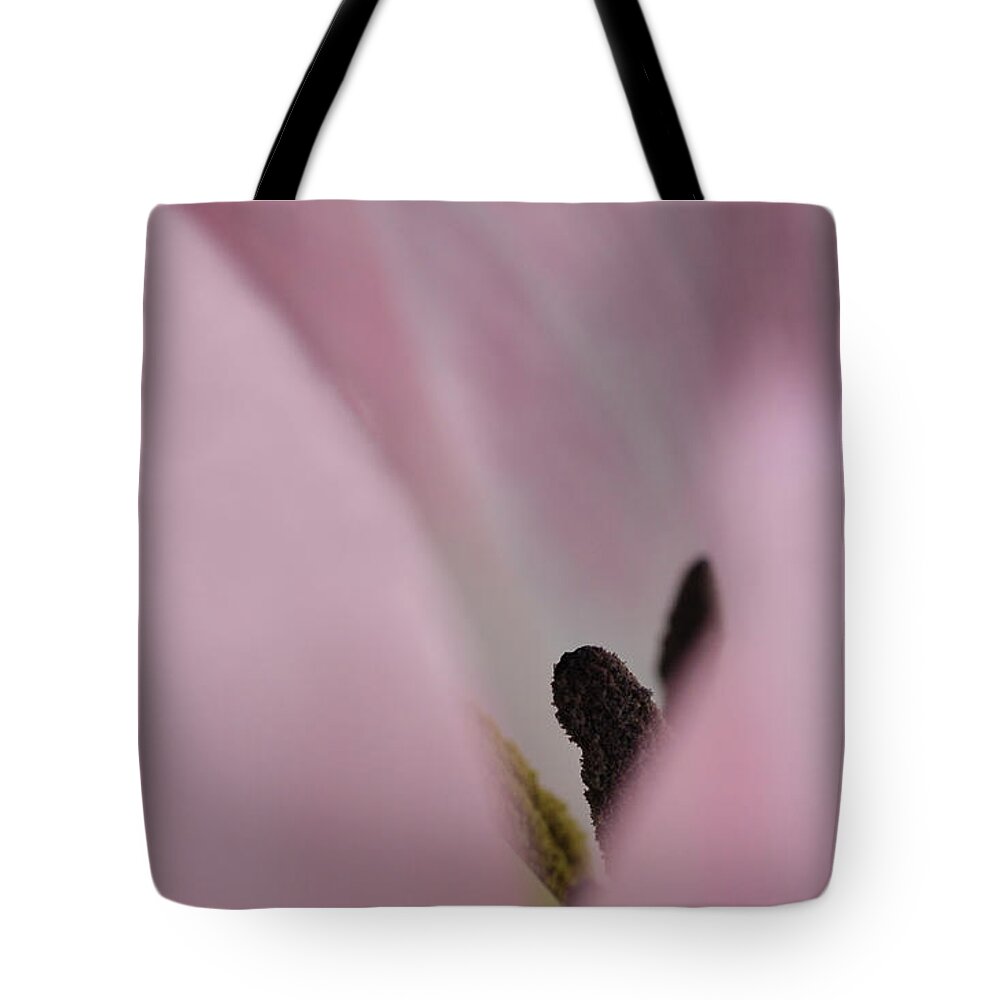 Tulip Tote Bag featuring the photograph Tulip's Secrets by Catherine Lau