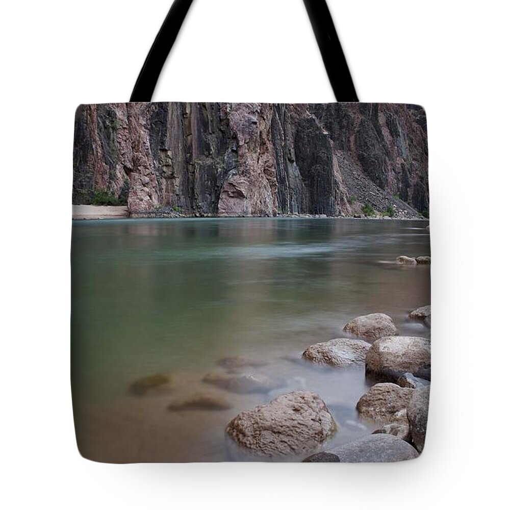 Grand Canyon Tote Bag featuring the photograph Turquoise Colorado River by Brian Kamprath