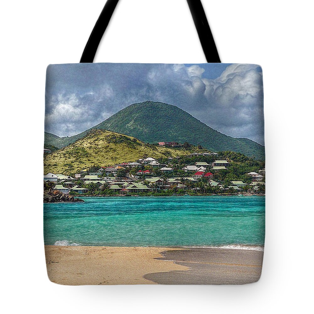 Caribbean Tote Bag featuring the photograph Turquoise Paradise by Hanny Heim