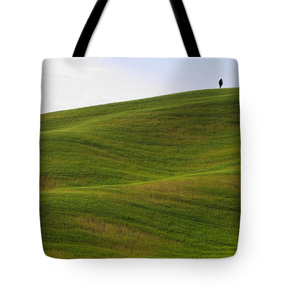 Agriculture Tote Bag featuring the photograph Tuscany landscape by Ivan Slosar