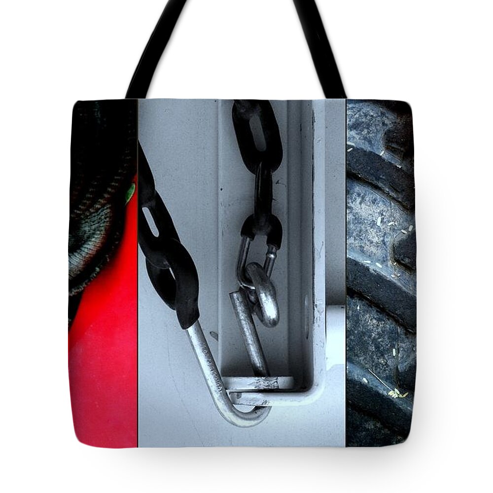 Marlene Burns Tote Bag featuring the photograph Twisted Sisters by Marlene Burns
