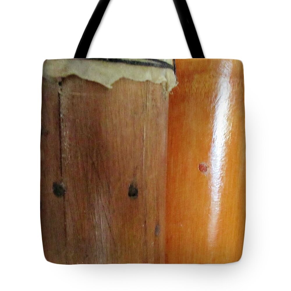 Jungle Tote Bag featuring the photograph Two Rainsticks by Ashley Goforth