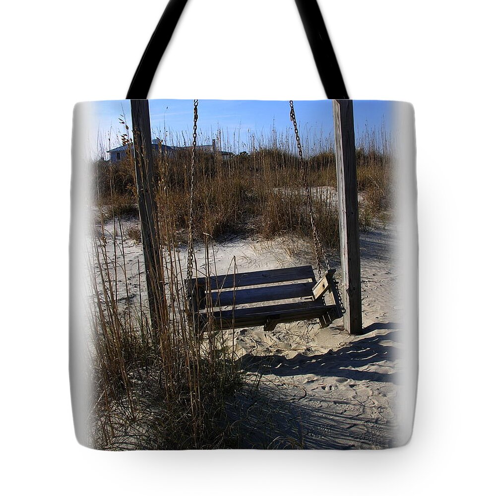  Tote Bag featuring the photograph Tybee Island Georgia by Jacqueline M Lewis