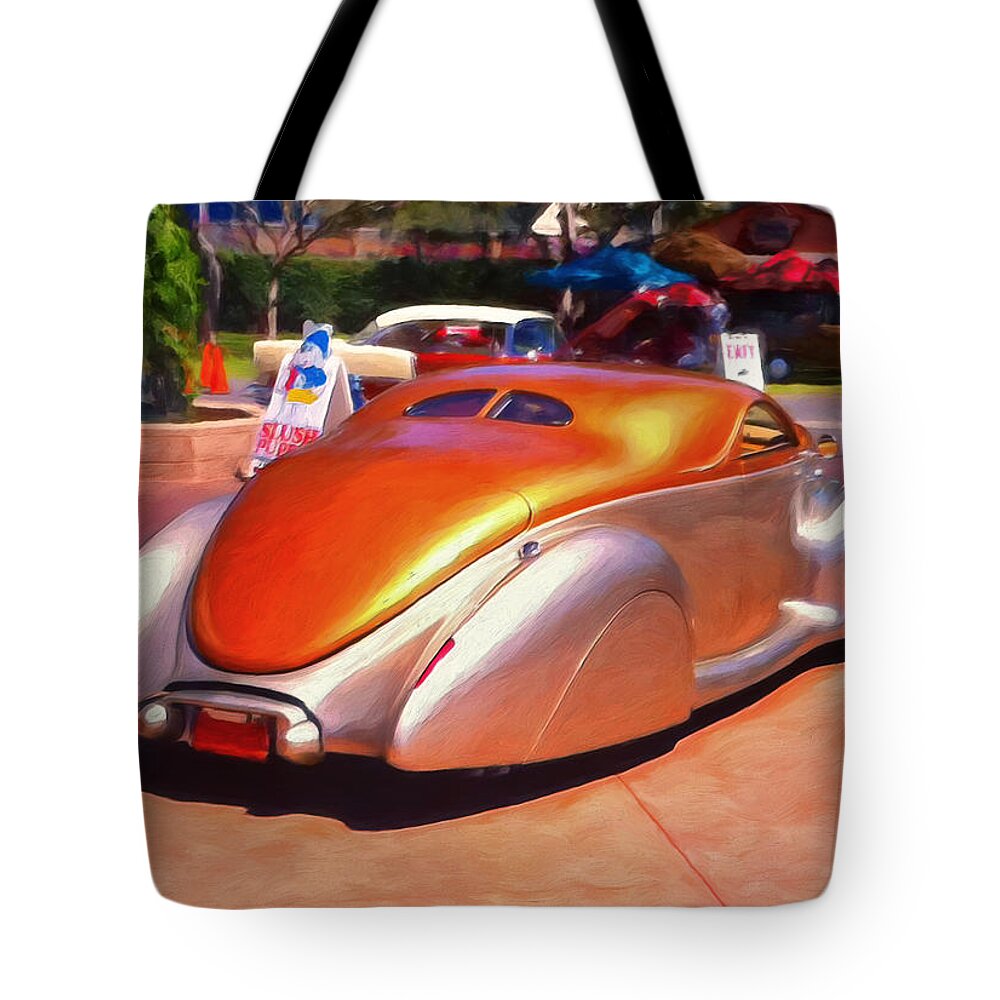 Custom Cars Tote Bag featuring the painting Ultimate Cruiser by Michael Pickett