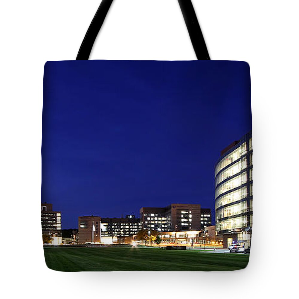 Ummhc Tote Bag featuring the photograph UMass Memorial Medical Center by Juergen Roth