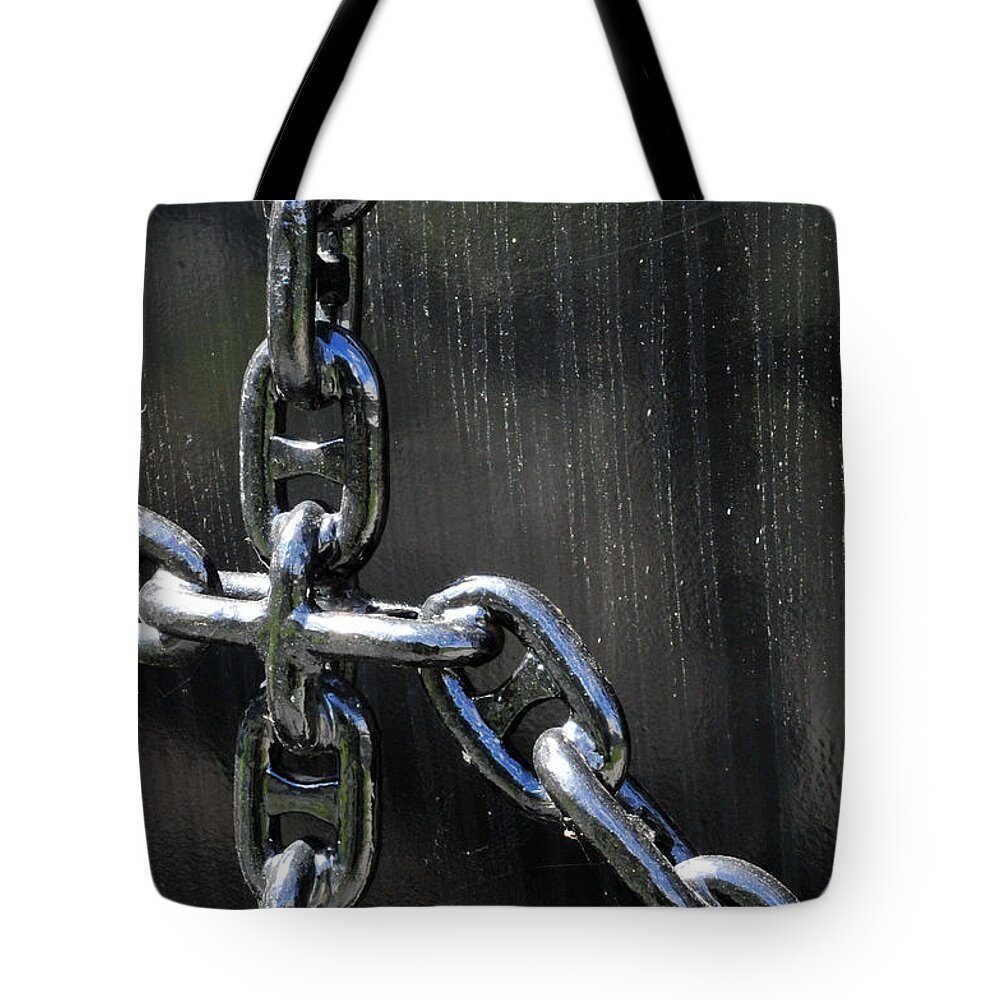 Secure Tote Bag featuring the photograph Unchain by Randi Grace Nilsberg