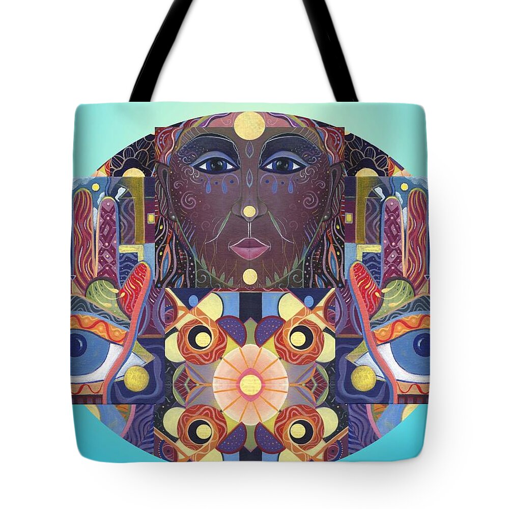 Love Tote Bag featuring the painting Unconditionally by Helena Tiainen