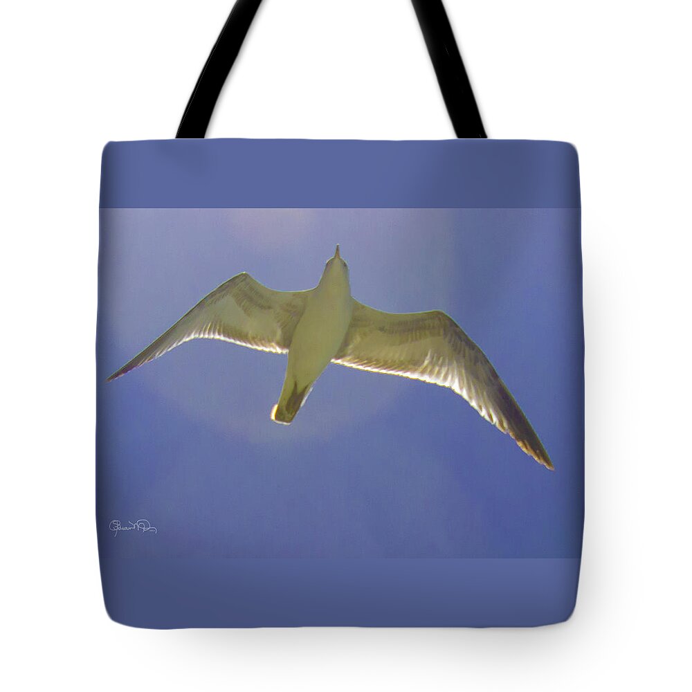 Susan Molnar Tote Bag featuring the photograph Under His Wings III by Susan Molnar