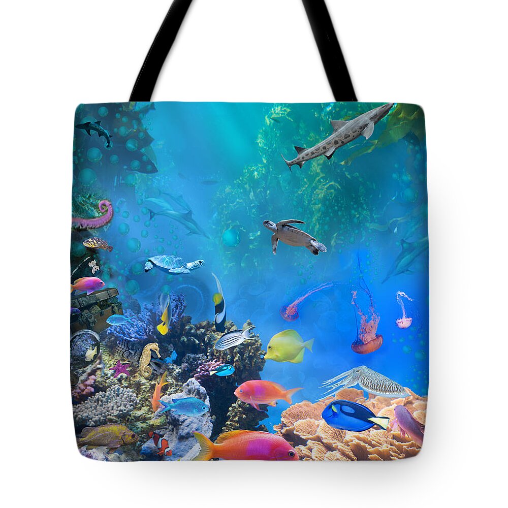 Hidden Objects Tote Bags