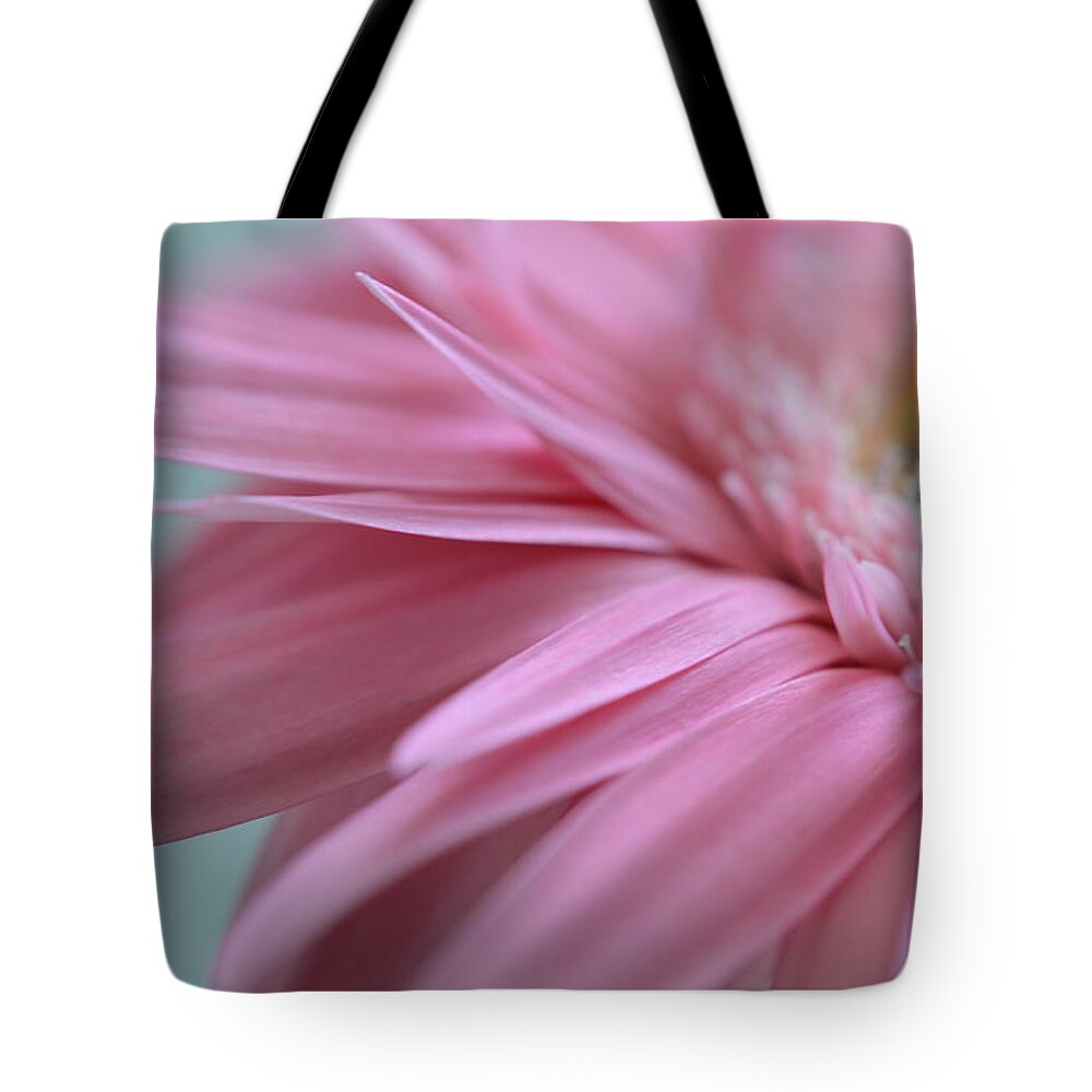 Flower Tote Bag featuring the photograph Unfurling Petals by Melanie Moraga