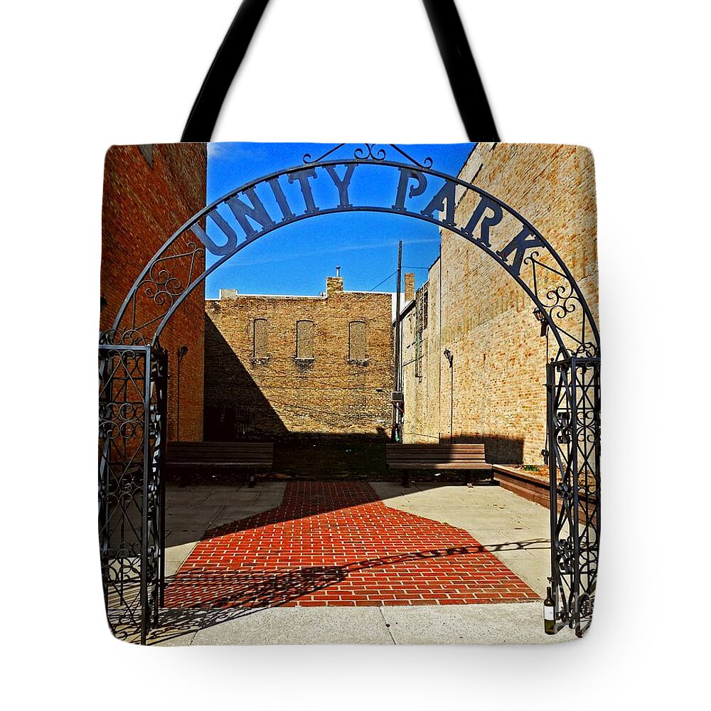State Of The Union Tote Bag featuring the photograph Unity in America Today by Desiree Paquette