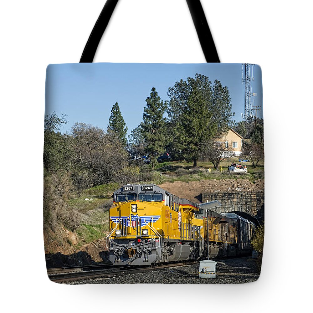 California Tote Bag featuring the photograph Up 8267 by Jim Thompson