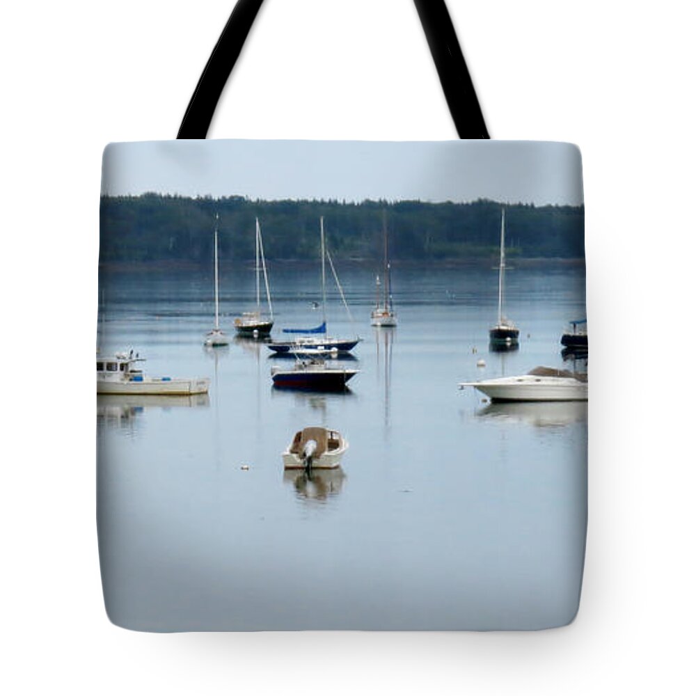 Boats Tote Bag featuring the photograph Up For The Night by Jean Macaluso