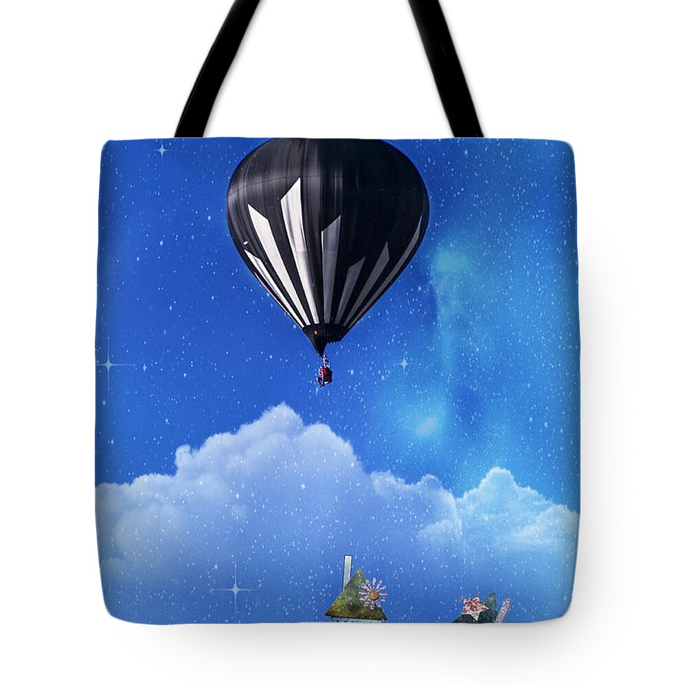 Activity Tote Bag featuring the photograph Up through the atmosphere by Juli Scalzi