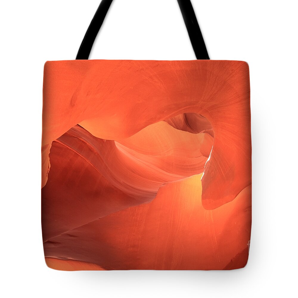 Arizona Slot Canyon Tote Bag featuring the photograph Upward Gaze by Adam Jewell