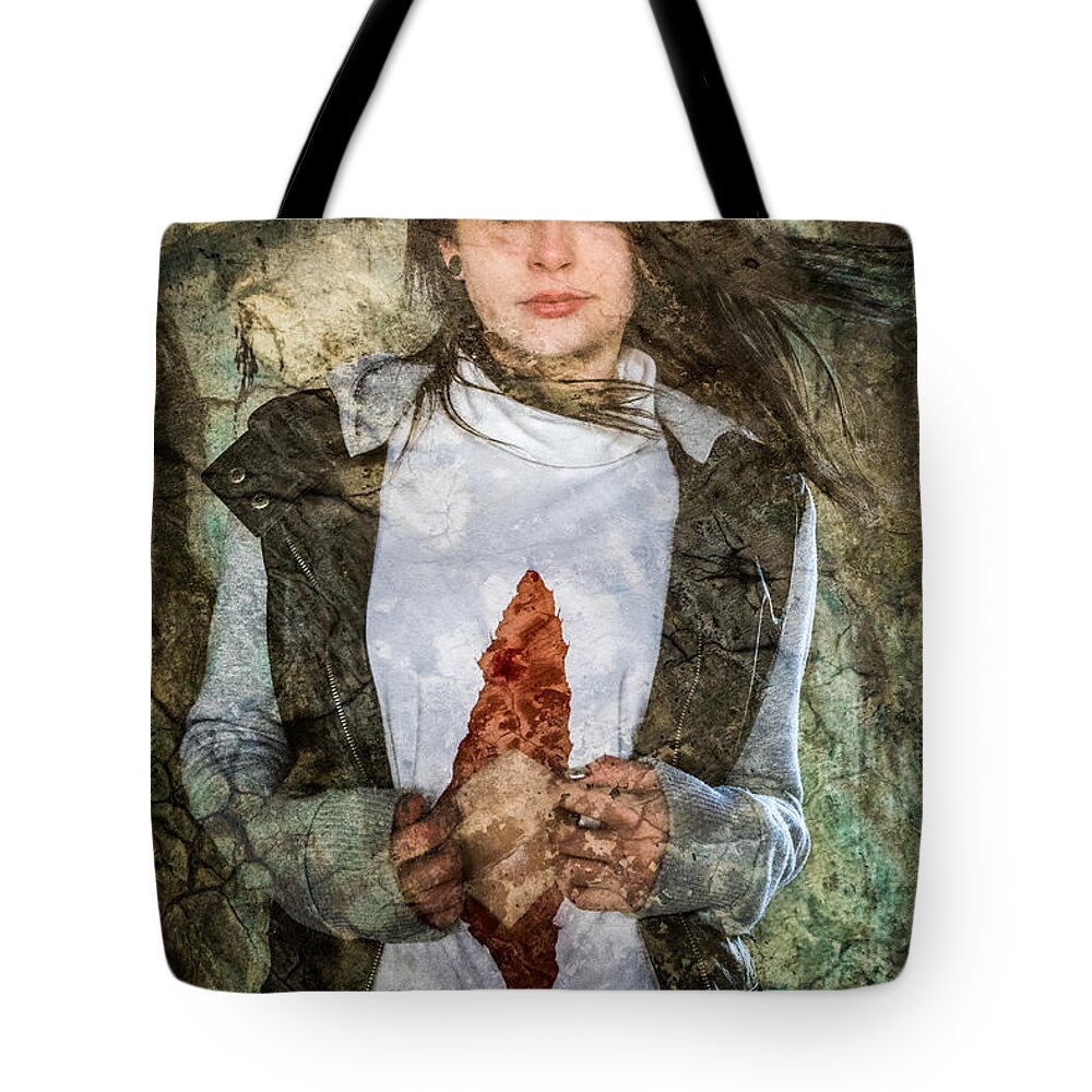 Kayla Tote Bag featuring the photograph Urban Decay 2 by Michael Arend