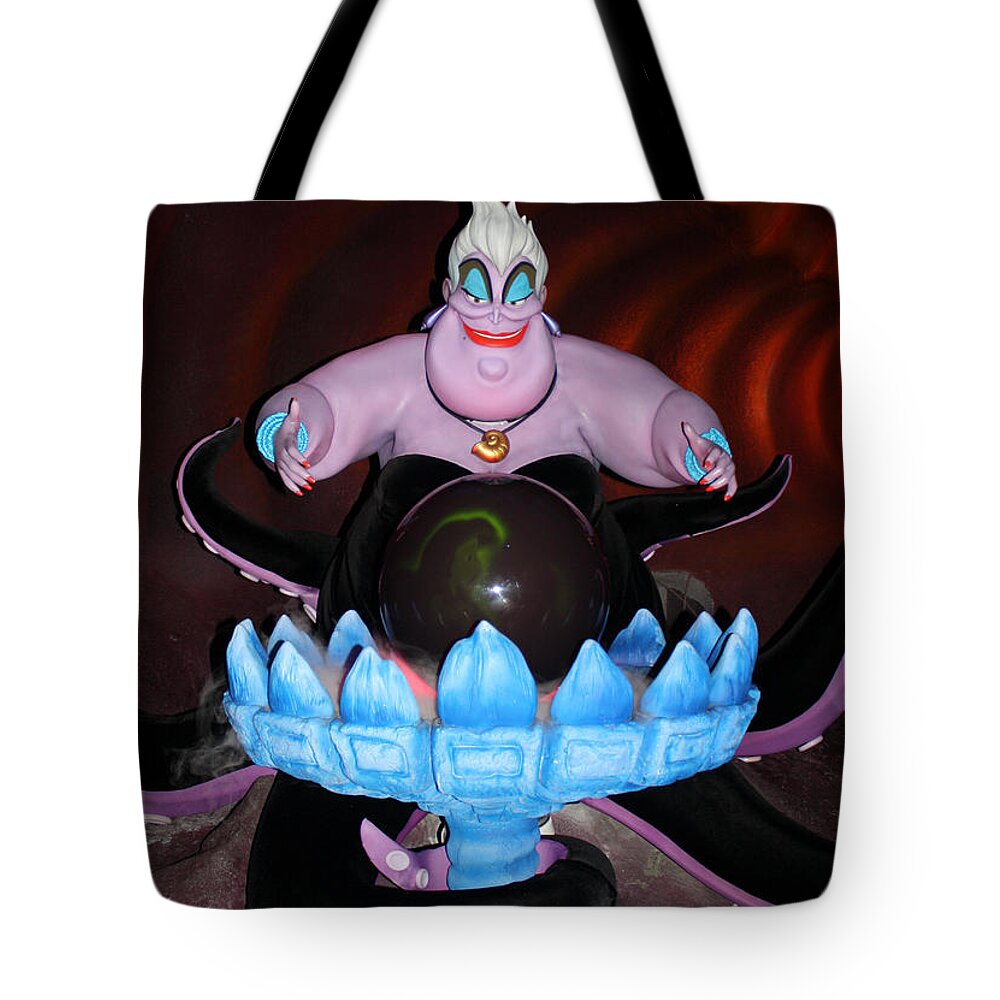 Disney World Tote Bag featuring the photograph Ursula by David Nicholls