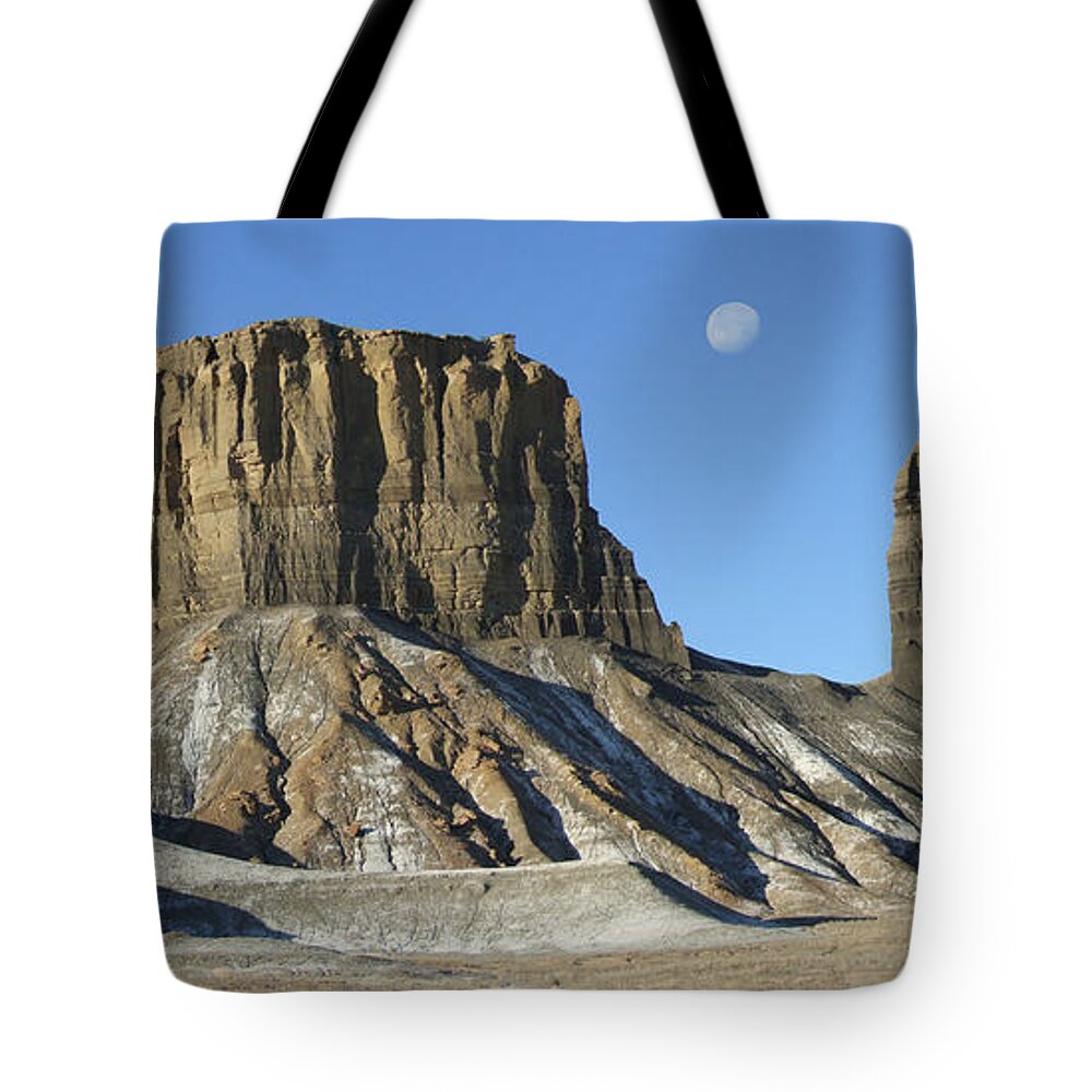 Desert Tote Bag featuring the photograph Utah Outback 41 Panoramic by Mike McGlothlen