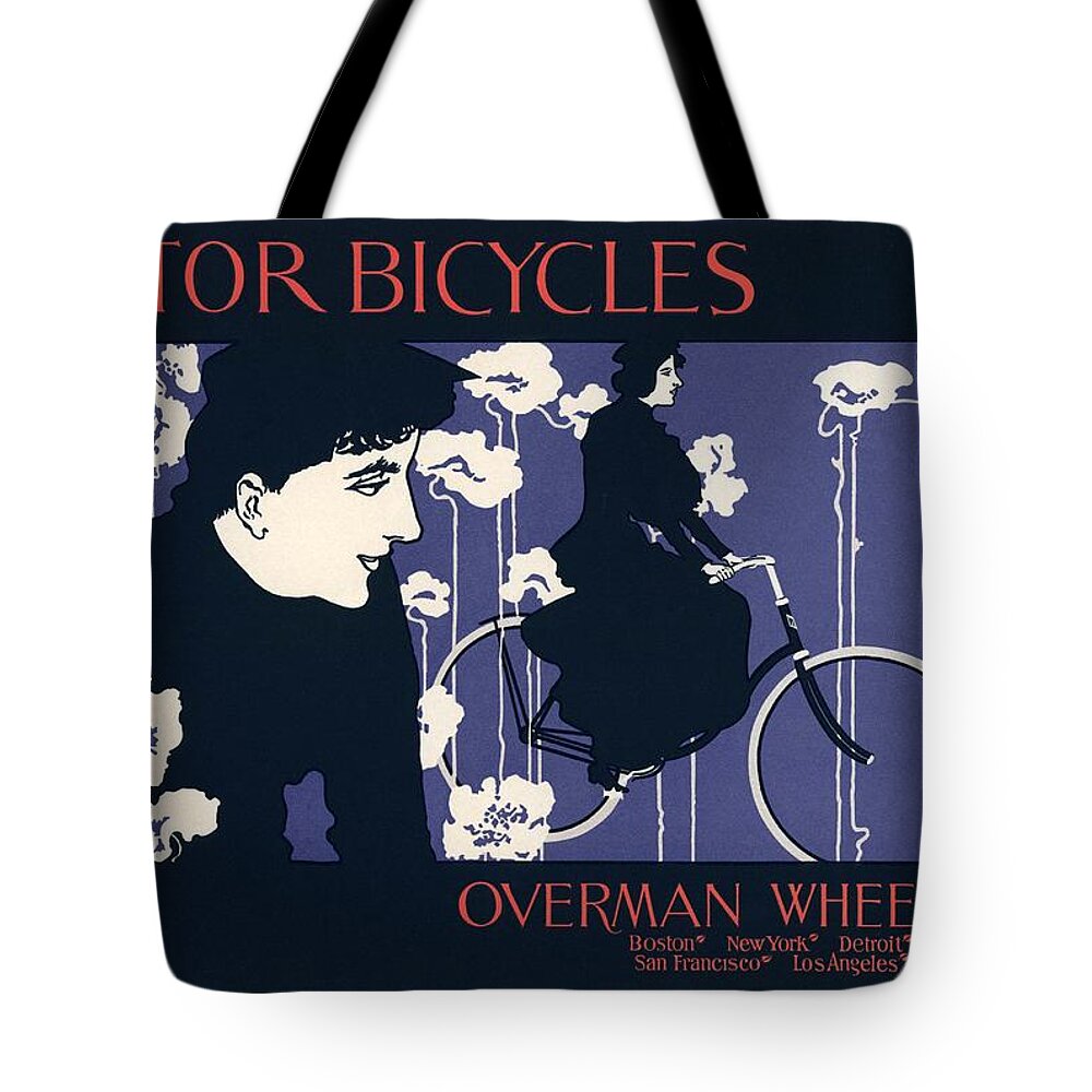 Poster Tote Bag featuring the photograph Victor Bicycles by Gianfranco Weiss