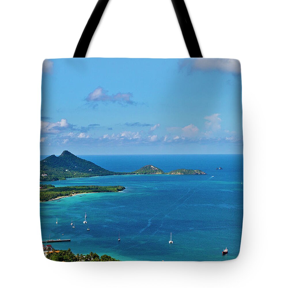 Scenics Tote Bag featuring the photograph View From Belair, Carriacou by Oriredmouse