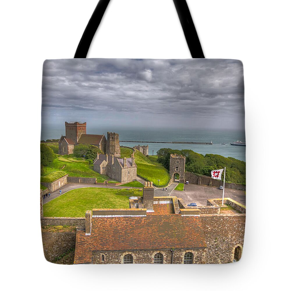 Dover Tote Bag featuring the photograph View from the Great Tower by Tim Stanley