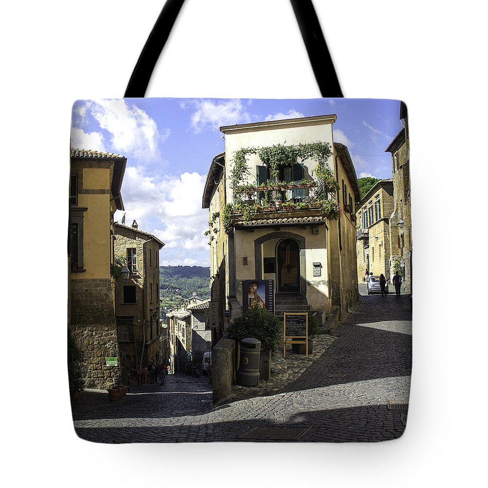 Orvieto Tote Bag featuring the photograph Orvieto, Italy by Weir Here And There