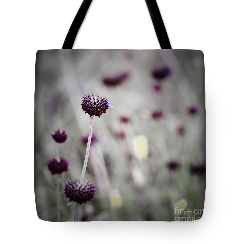 Wildflower Tote Bag featuring the photograph Visualization by Tamara Becker