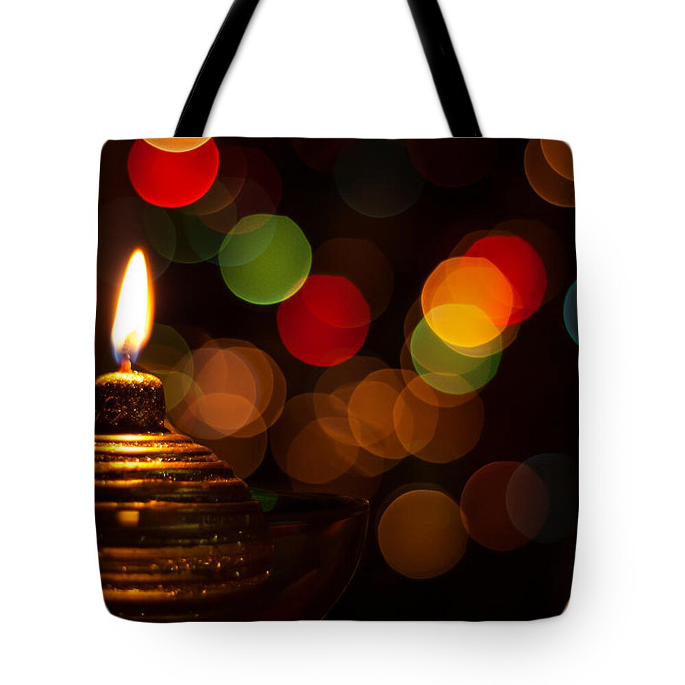 Christmas Tote Bag featuring the photograph Waiting for Christmas by AM FineArtPrints