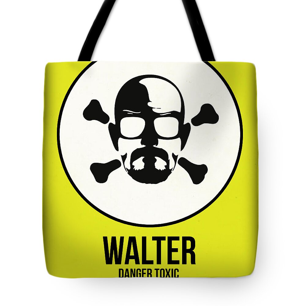  Tote Bag featuring the digital art Walter Poster 2 by Naxart Studio