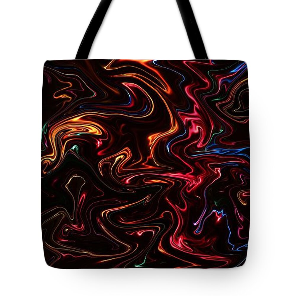 Bill Kesler Photography Tote Bag featuring the photograph Warp It Up by Bill Kesler