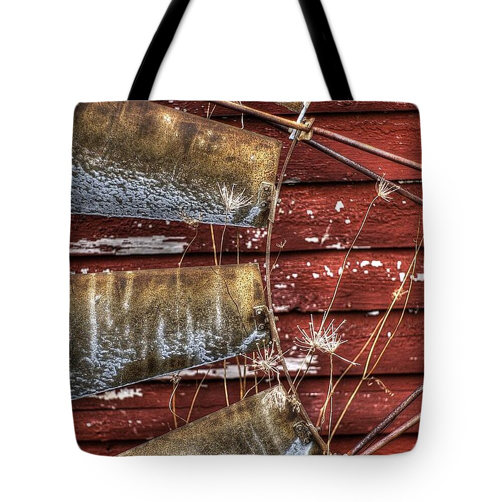 Wind Driven Tote Bag featuring the photograph Was Wind Driven by Randy Pollard