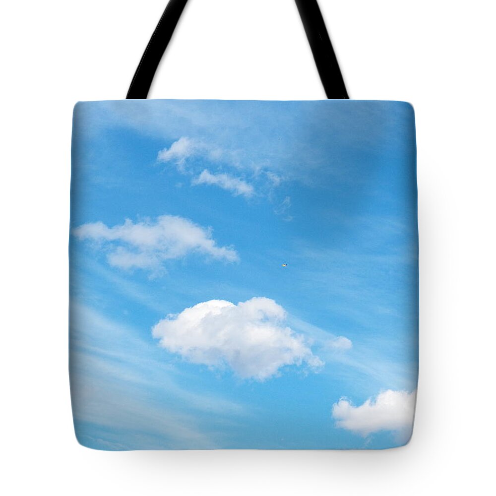 Clouds Tote Bag featuring the photograph Water Colour Cloud Sky by Corinne Elizabeth Cowherd