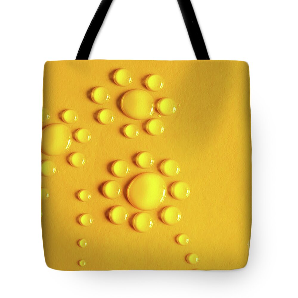 Abstract Tote Bag featuring the photograph Water Flowers by Carlos Caetano