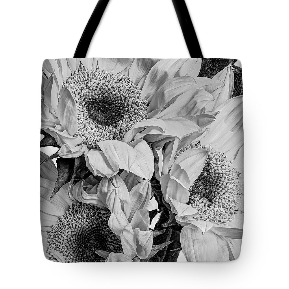 Flower Tote Bag featuring the photograph We're No Wall Flowers by Heidi Smith