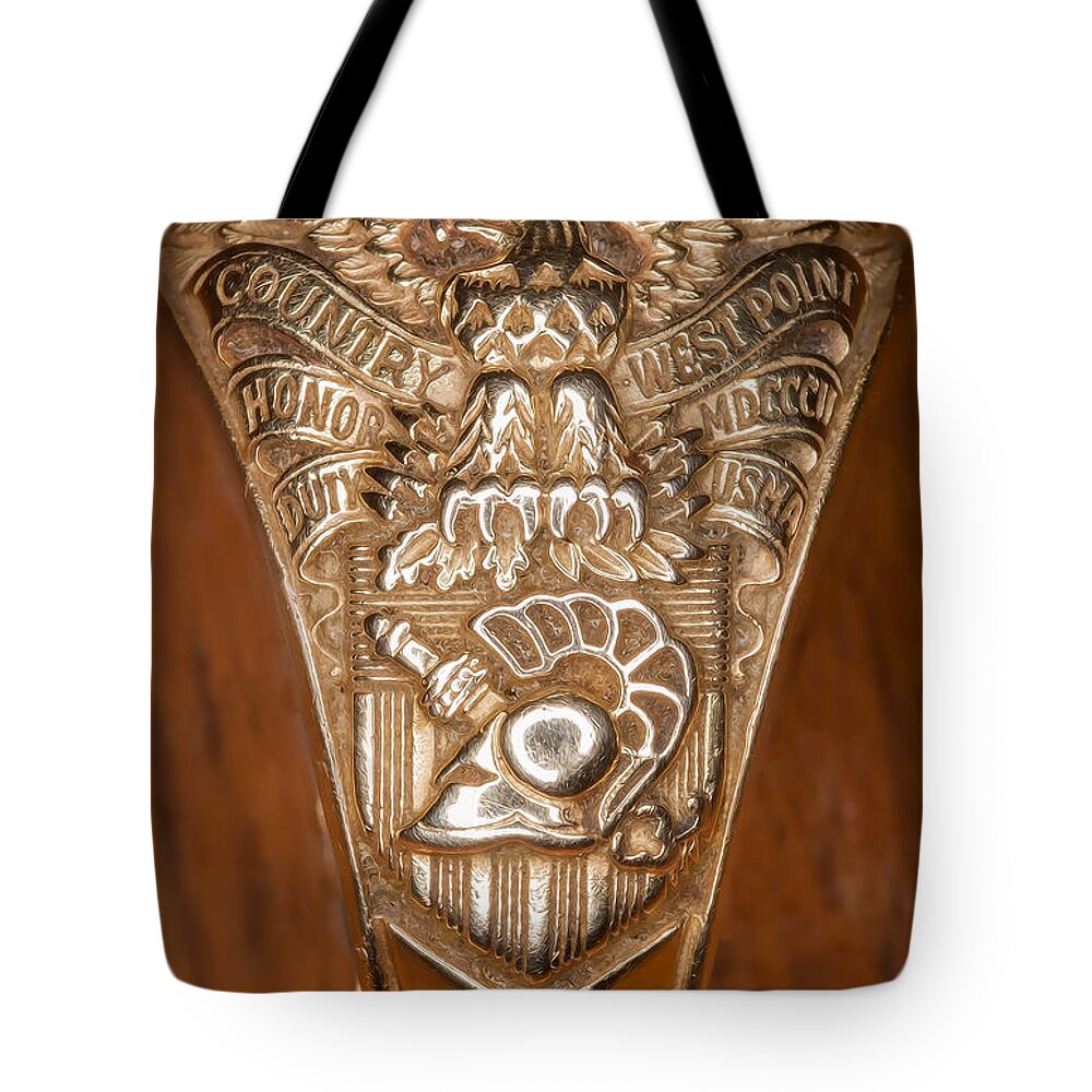 west Point Tote Bag featuring the photograph West Point Class Ring by Dan McManus