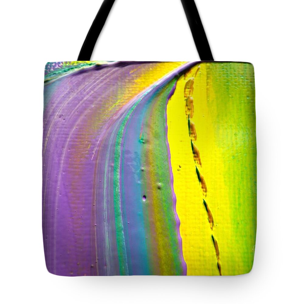 Paint Tote Bag featuring the painting Wet Paint 11 by Jacqueline Athmann