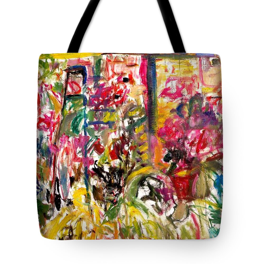 Still Life Tote Bag featuring the painting Whelans study 1 by Mykul Anjelo