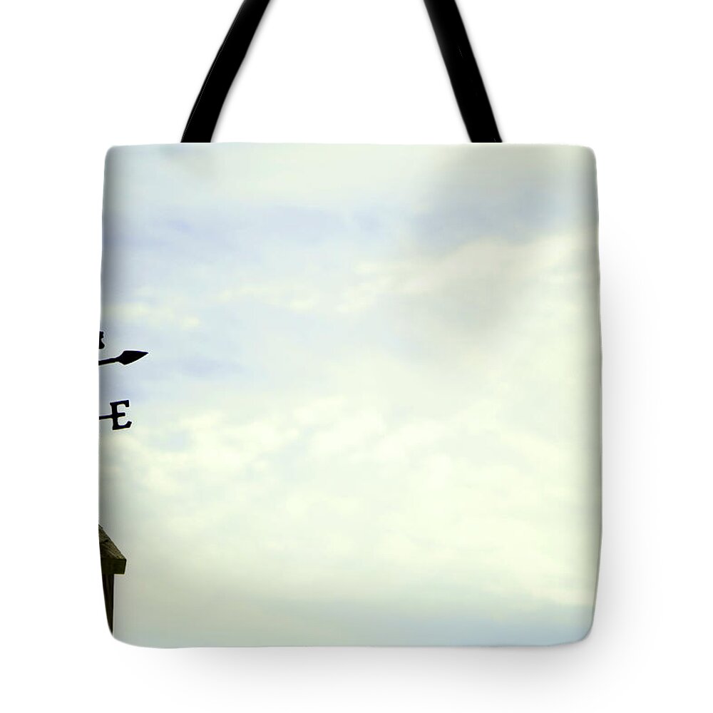 Weather Tote Bag featuring the photograph When Pigs Fly by Courtney Webster