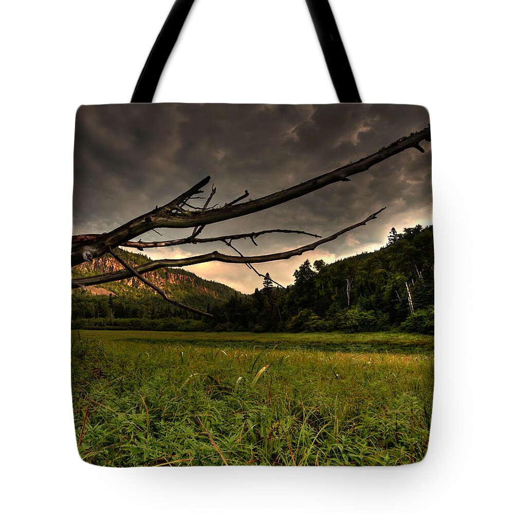 Bluff Tote Bag featuring the photograph Where a Lake used to be... by Jakub Sisak