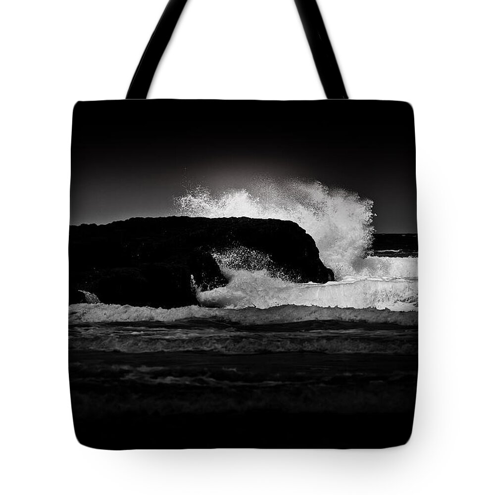 Hawaii Tote Bag featuring the photograph White Wave by John Magyar Photography