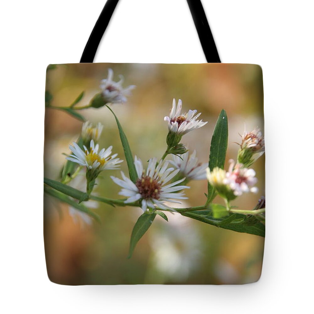 Wild Flower Tote Bag featuring the photograph Wildflowers by Valerie Collins