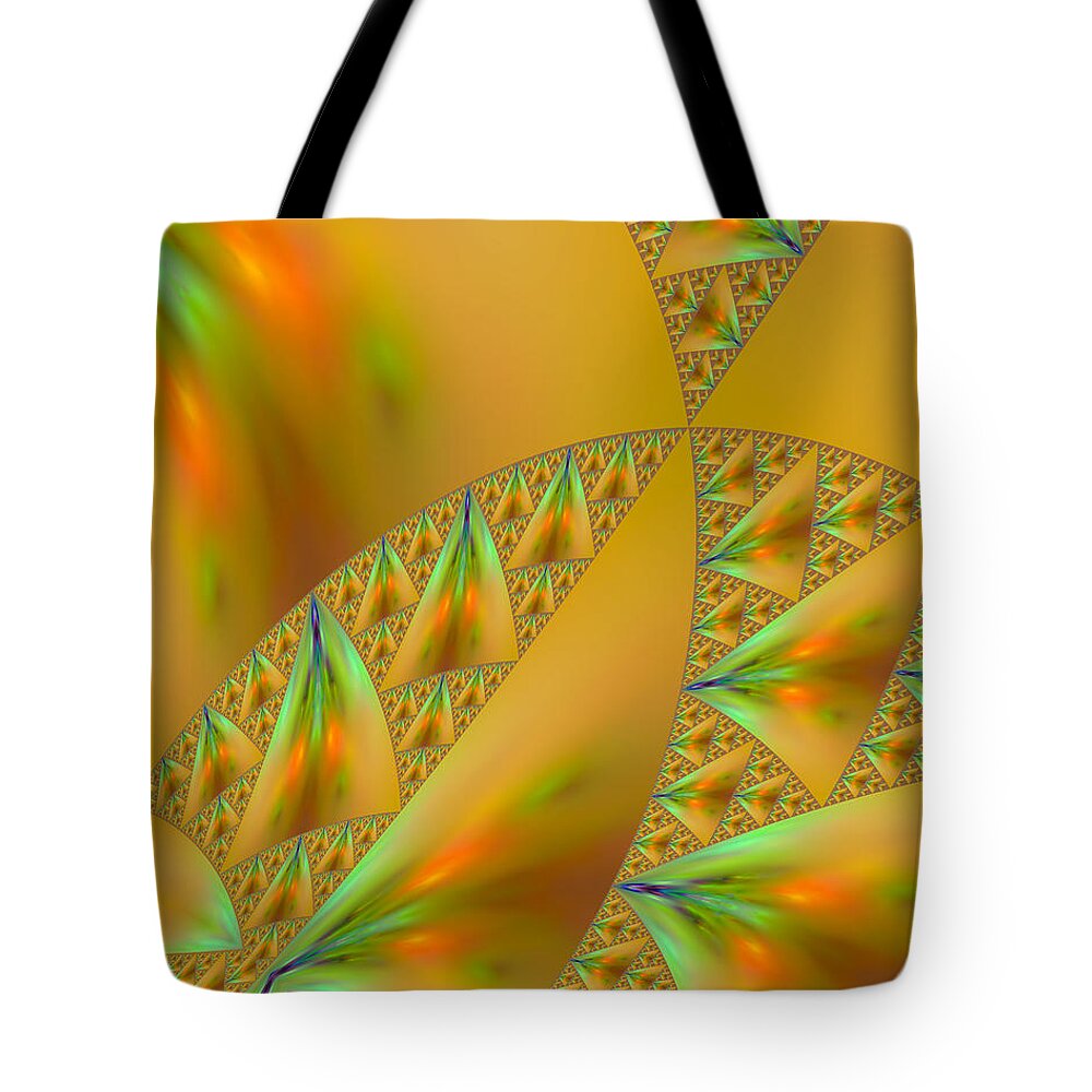 Abstract Tote Bag featuring the photograph Windsurfing by Judi Suni Hall