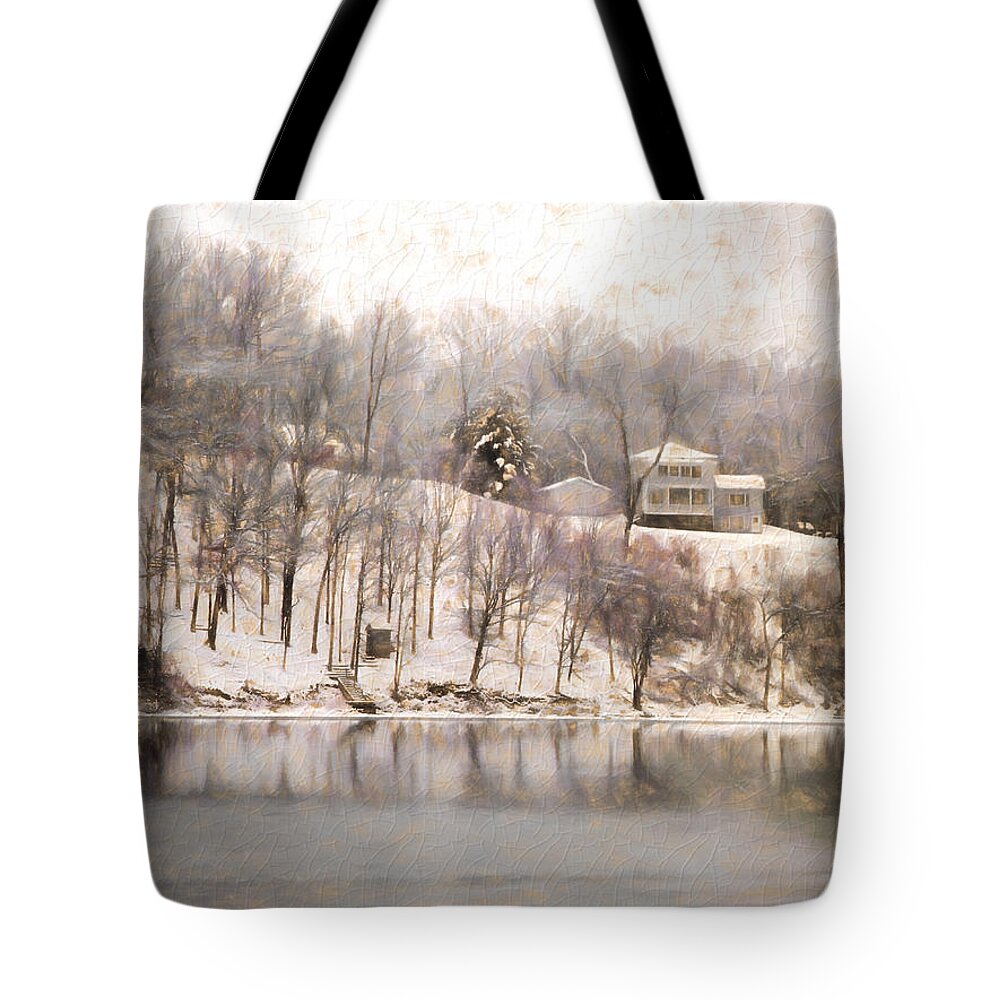 Winter Tote Bag featuring the photograph Winter I by Tina Baxter