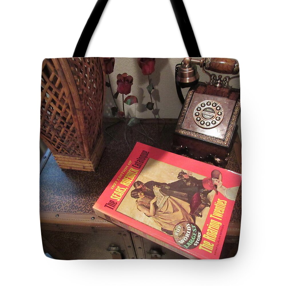 Antique Tote Bag featuring the photograph Wish Book by Ashley Goforth