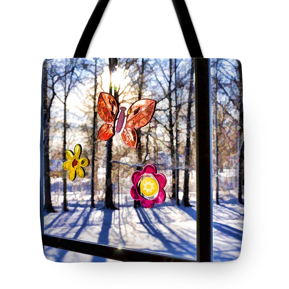 Nature Tote Bag featuring the photograph Wishing For Spring 1 by Mark Madere