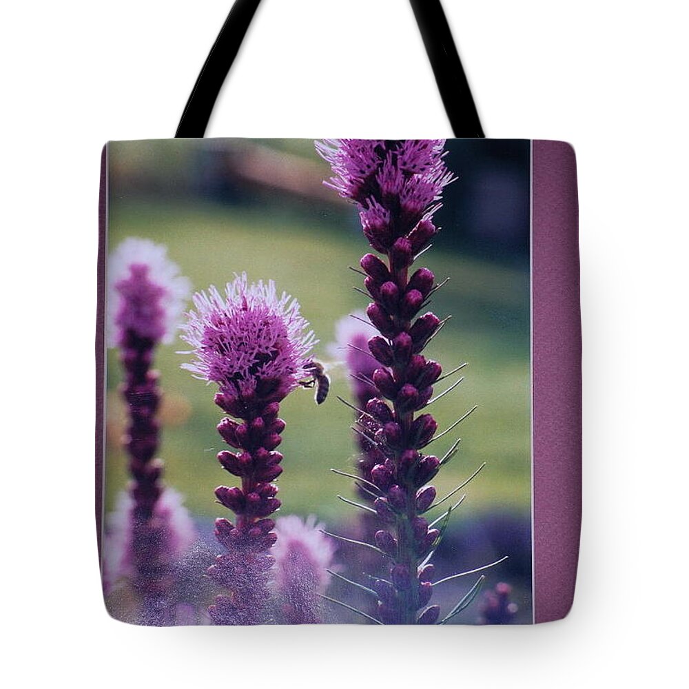 Worker Bee Tote Bag featuring the photograph Worker Bee by Sharon Elliott