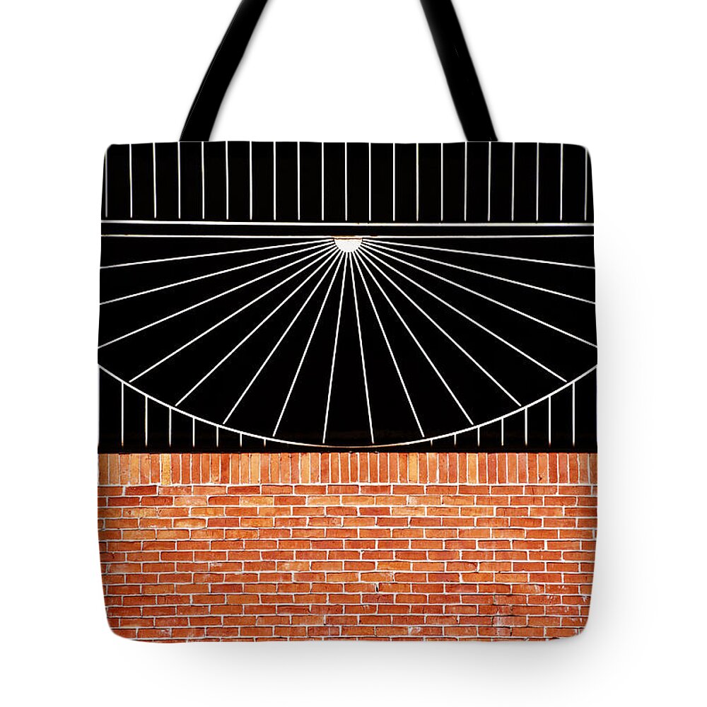 Newburyport Tote Bag featuring the photograph Wroght Iron by Rick Mosher