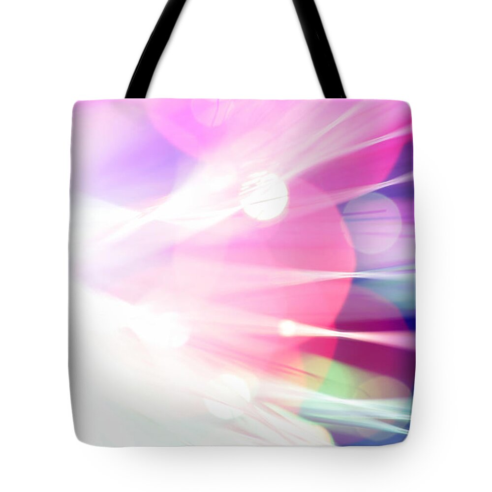Abstract Tote Bag featuring the photograph Xanadu by Dazzle Zazz
