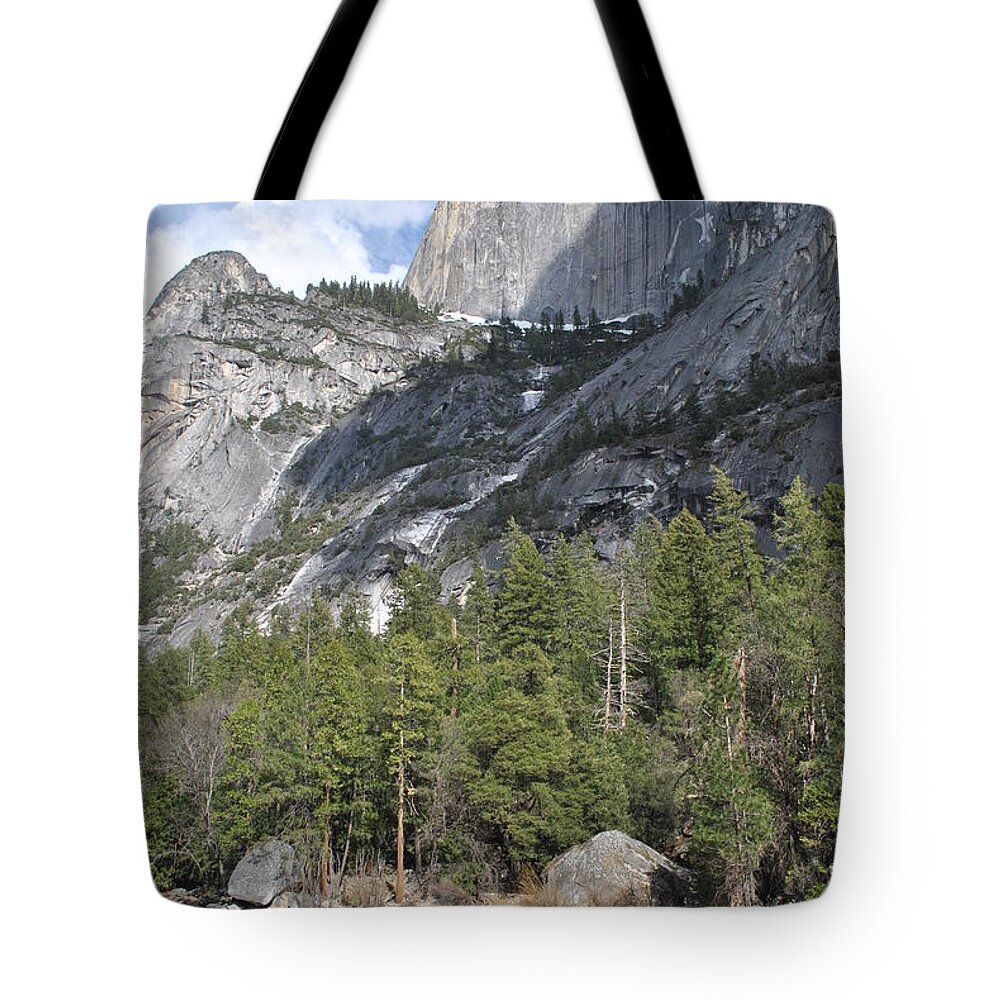Yosemite National Park Tote Bag featuring the photograph Yosemite National Park Mirror Lake 25 by JustJeffAz Photography