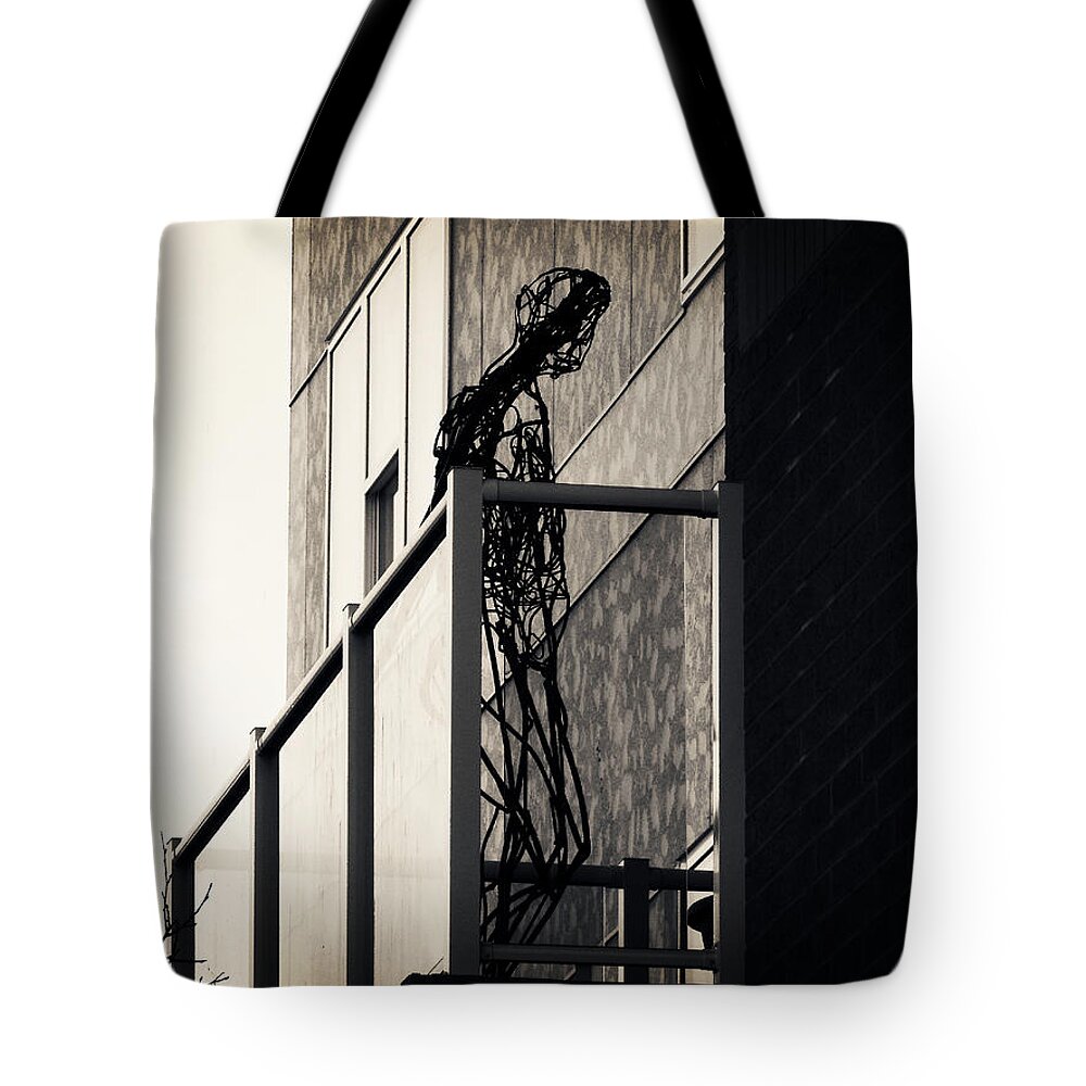 Cage Tote Bag featuring the photograph Your Own Cage by Zinvolle Art